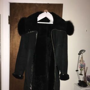 Shearling coat